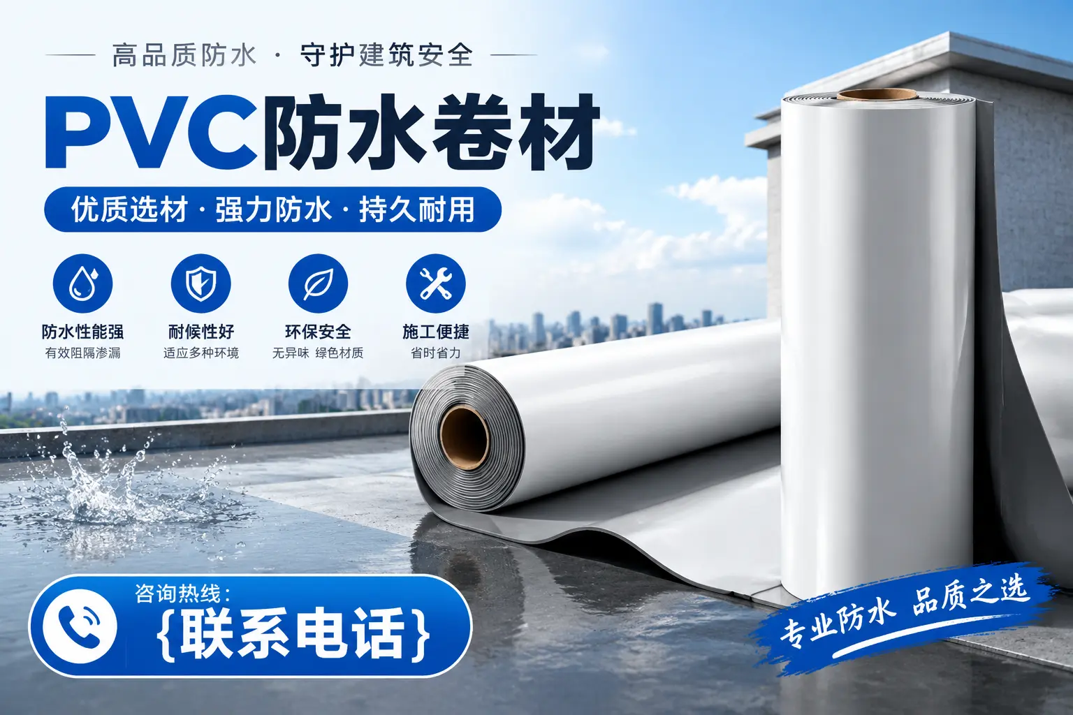 PVC防水卷材的选购技巧与注意事项，助您在大连找到合适产品