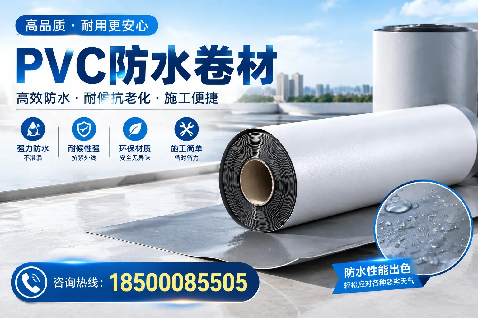 PVC防水卷材的市场价格走势,影响大连消费者的因素
